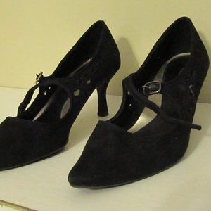 Black Suede Heels